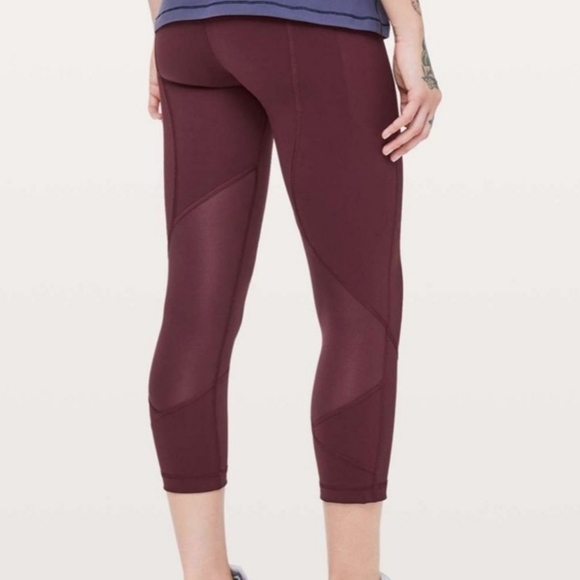 Lululemon Pace Rival Crop 22" Leggings - Size 2 - Picture 2 of 14